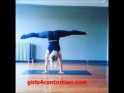 Эротика гимнастки и йога